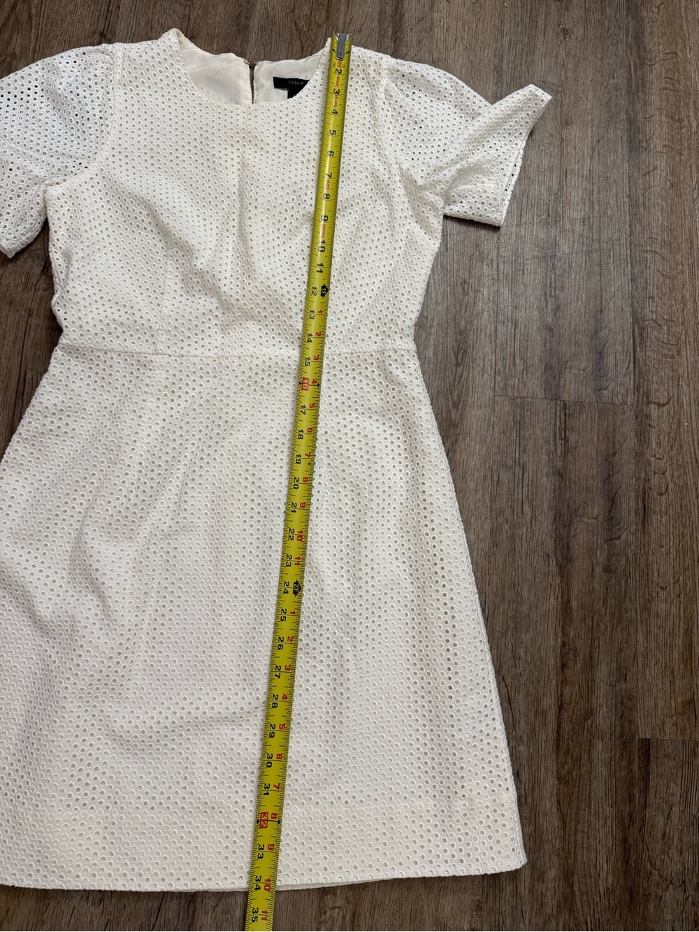 J. Crew • Cotton Eyelet Lace Mini Dress - Picture 11 of 16